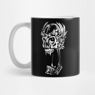 Skull shouted Mug